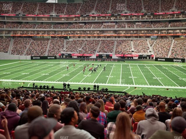 Mercedes-Benz Stadium - Section Club 109 Seat View