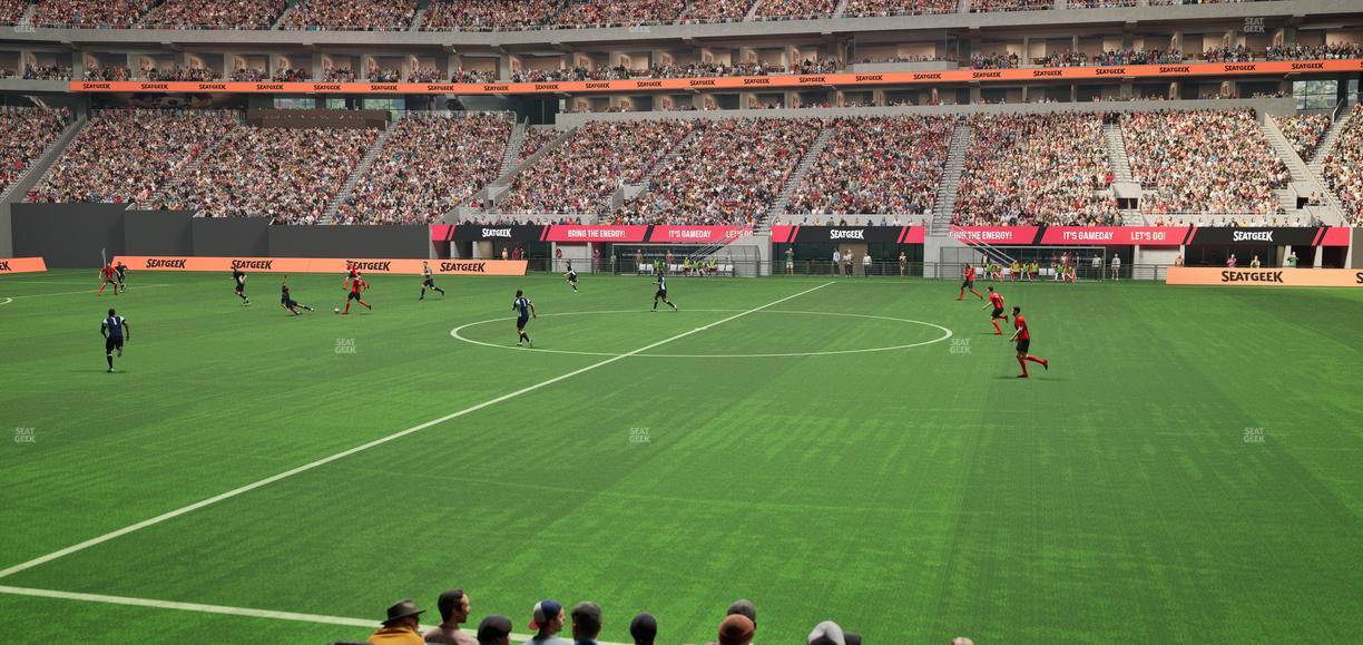 Mercedes-Benz Stadium - Section Club 109 Seat View