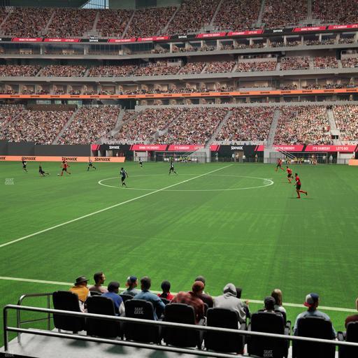 Mercedes-Benz Stadium - Section Club 109 Seat View