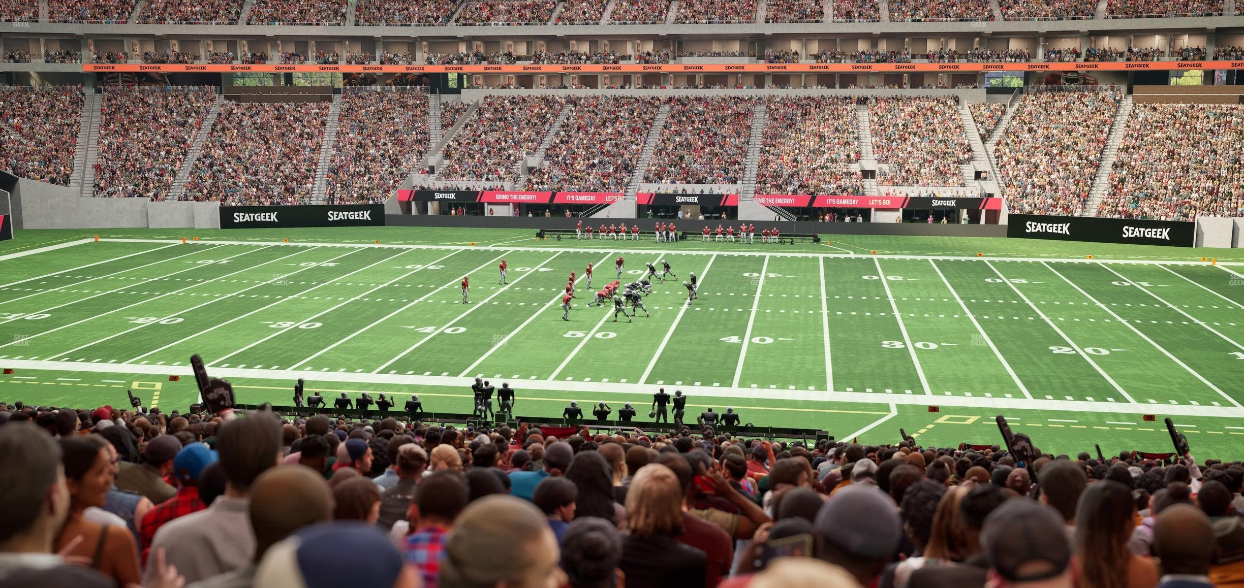 Mercedes-Benz Stadium - Section Club 109 Seat View