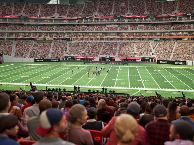 Mercedes-Benz Stadium - Section Club 109 Seat View