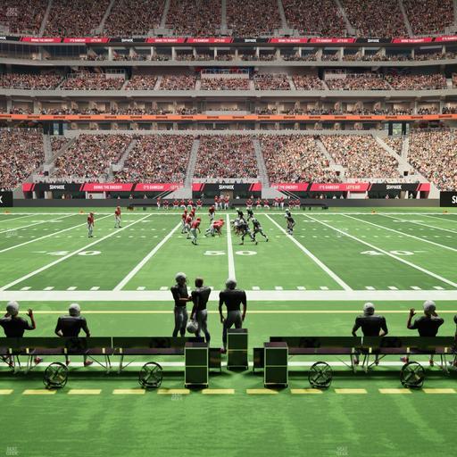 Mercedes-Benz Stadium - Section Club 110 Seat View