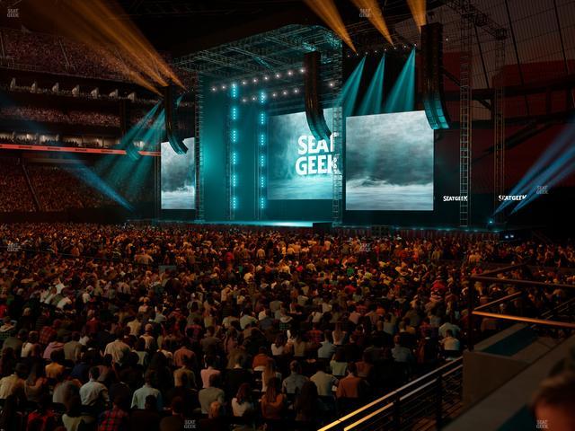 Mercedes-Benz Stadium - Section Club 110 Seat View