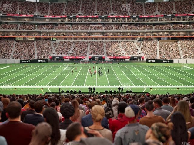 Mercedes-Benz Stadium - Section Club 110 Seat View