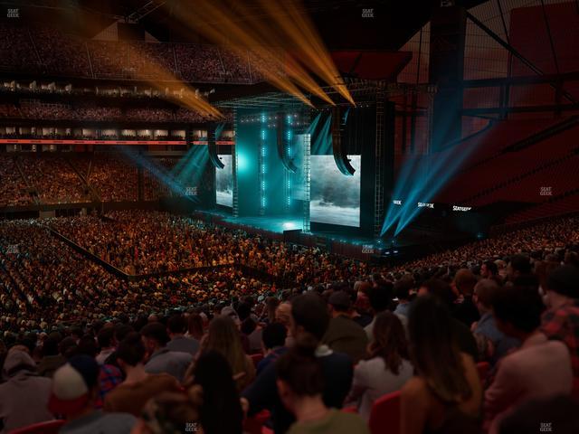 Mercedes-Benz Stadium - Section Club 110 Seat View