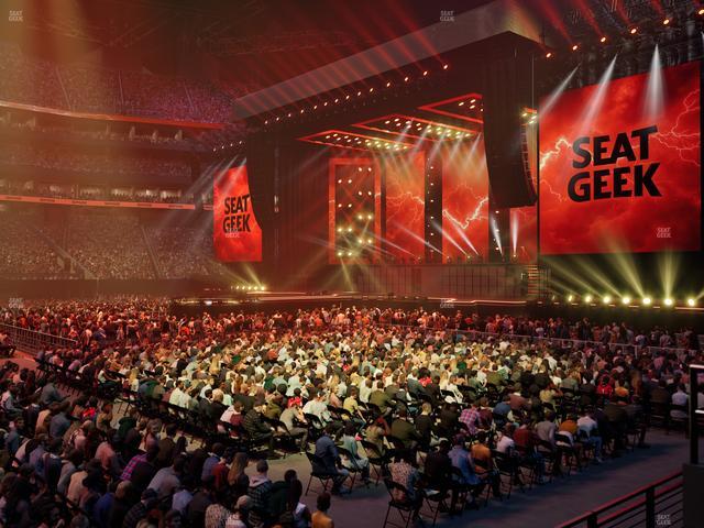 Mercedes-Benz Stadium - Section Club 110 Seat View