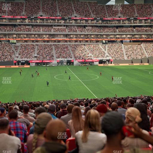 Mercedes-Benz Stadium - Section Club 111 Seat View