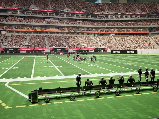 Mercedes-Benz Stadium - Section Club 111 Seat View