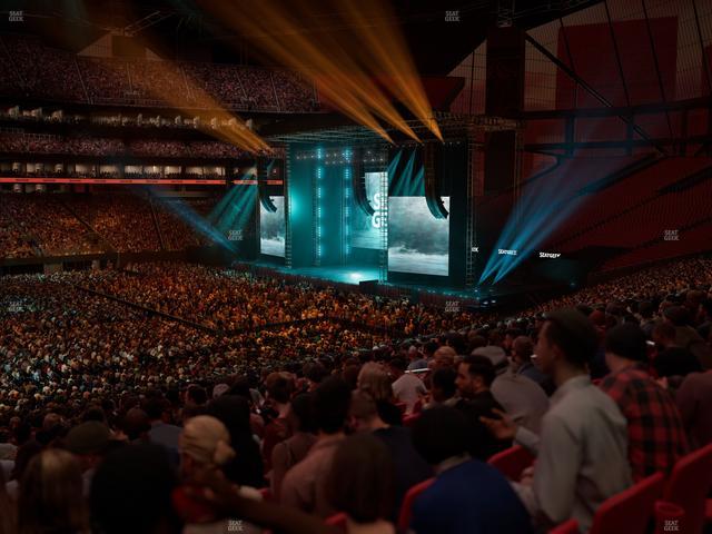 Mercedes-Benz Stadium - Section Club 111 Seat View