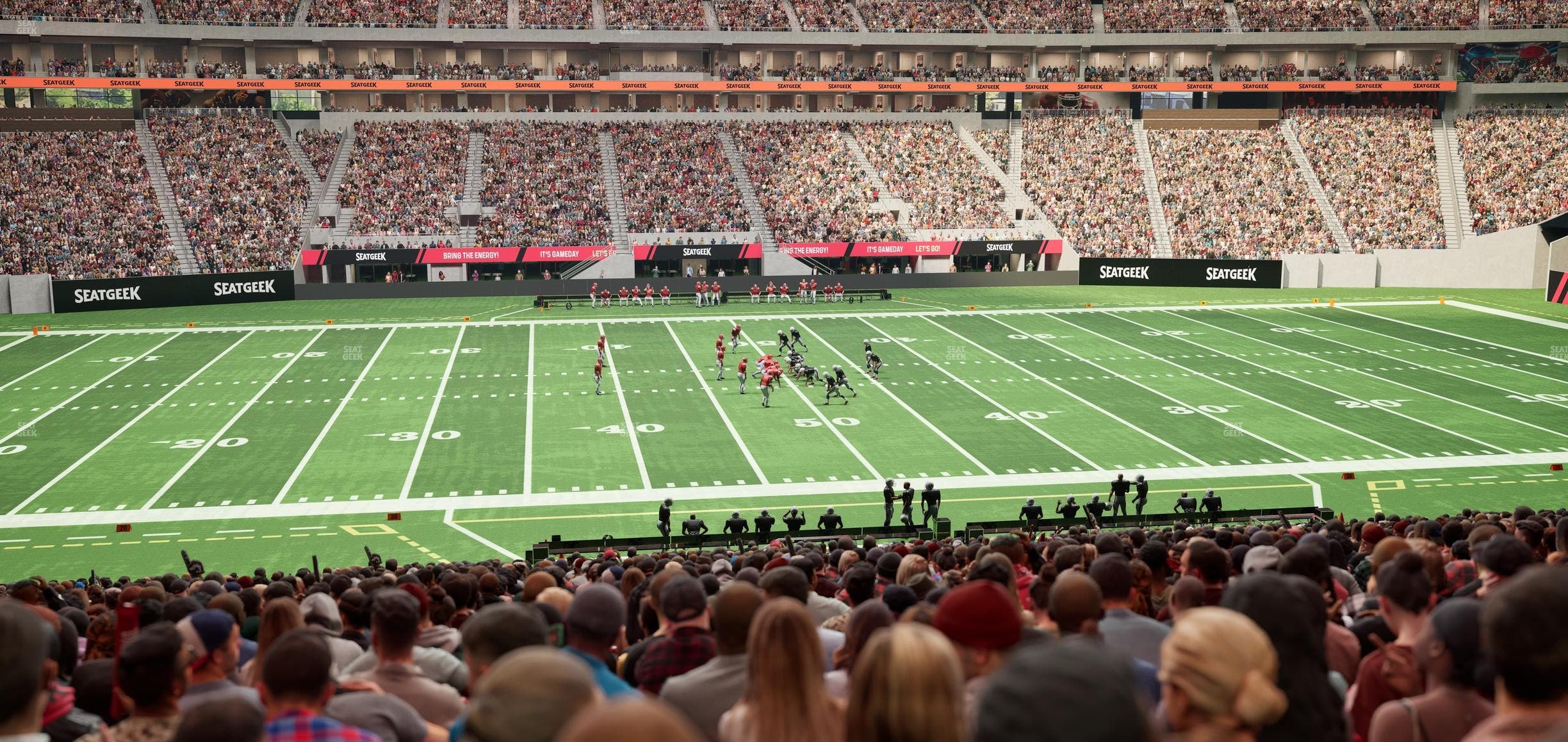 Mercedes-Benz Stadium - Section Club 111 Seat View