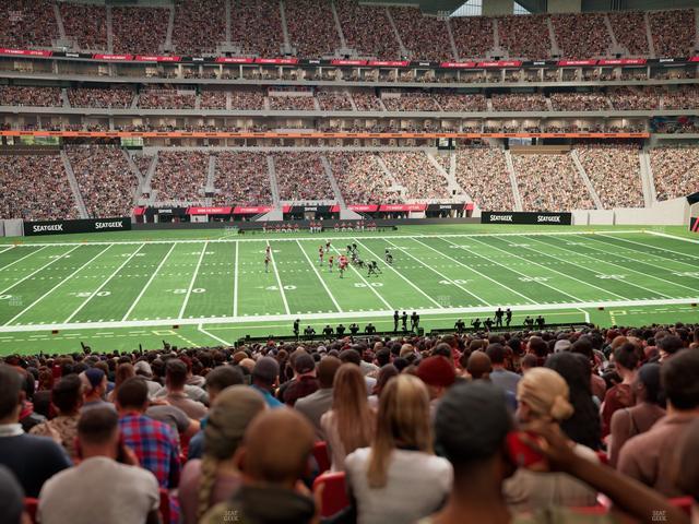 Mercedes-Benz Stadium - Section Club 111 Seat View