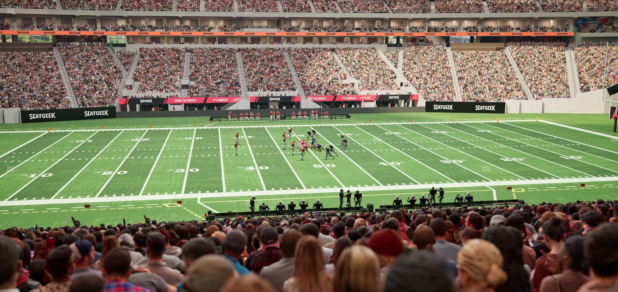 Mercedes-Benz Stadium - Section Club 111 Seat View
