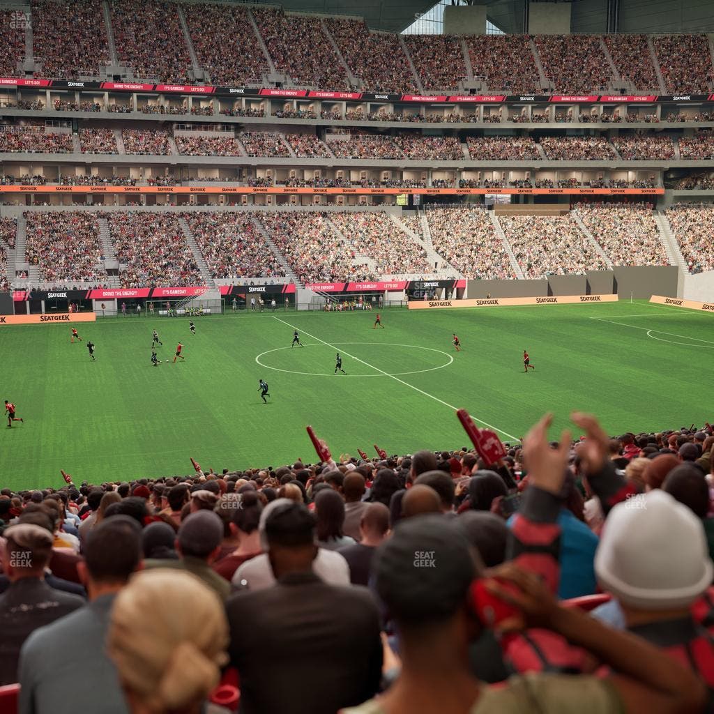 Mercedes-Benz Stadium - Section Club 112 Seat View