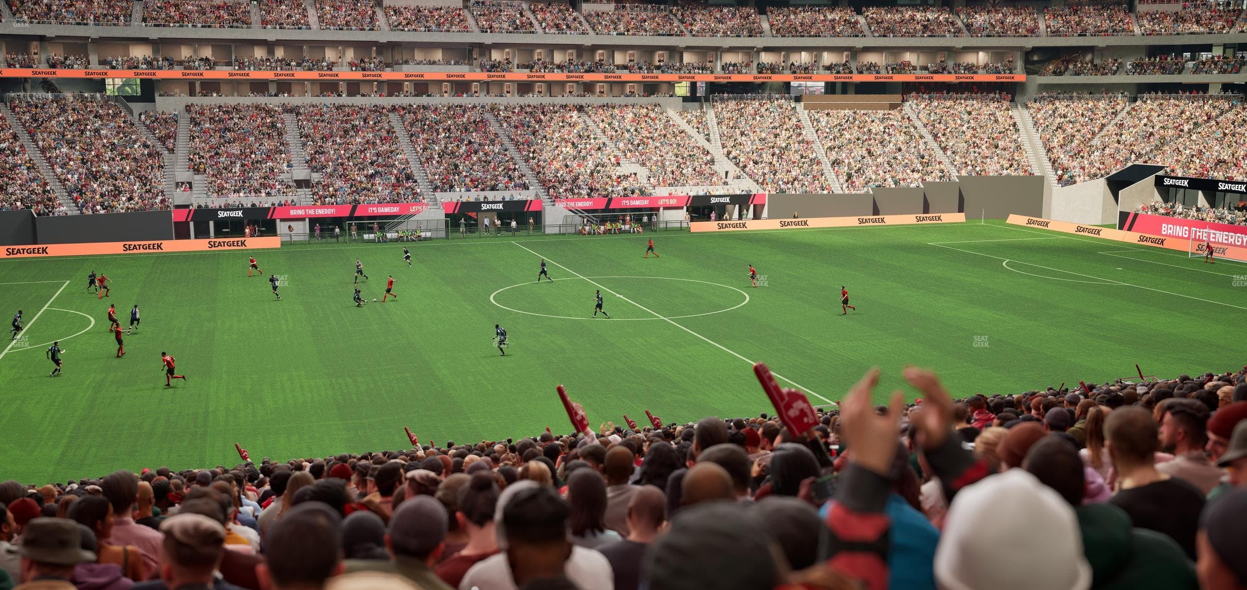 Mercedes-Benz Stadium - Section Club 112 Seat View