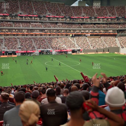 Mercedes-Benz Stadium - Section Club 112 Seat View