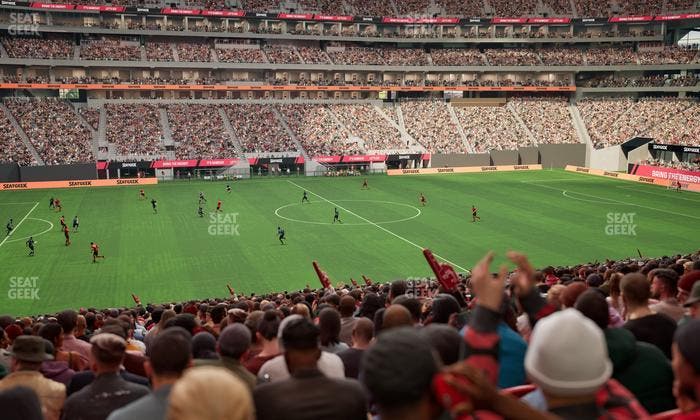 Mercedes-Benz Stadium - Section Club 112 Seat View