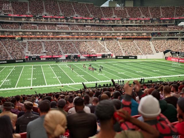 Mercedes-Benz Stadium - Section Club 112 Seat View