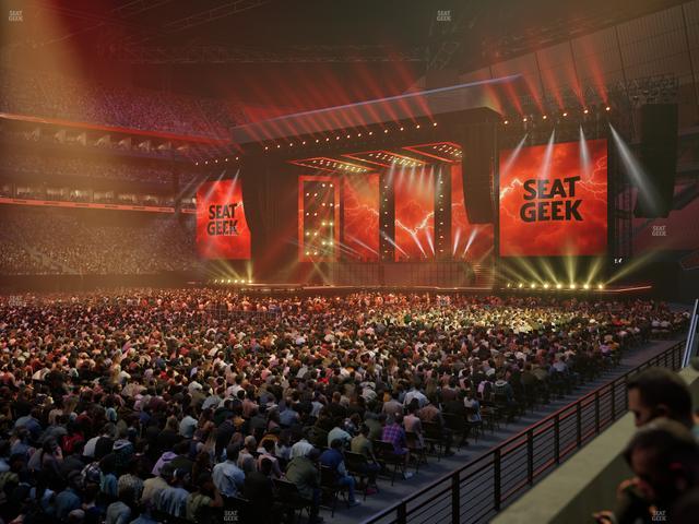 Mercedes-Benz Stadium - Section Club 112 Seat View