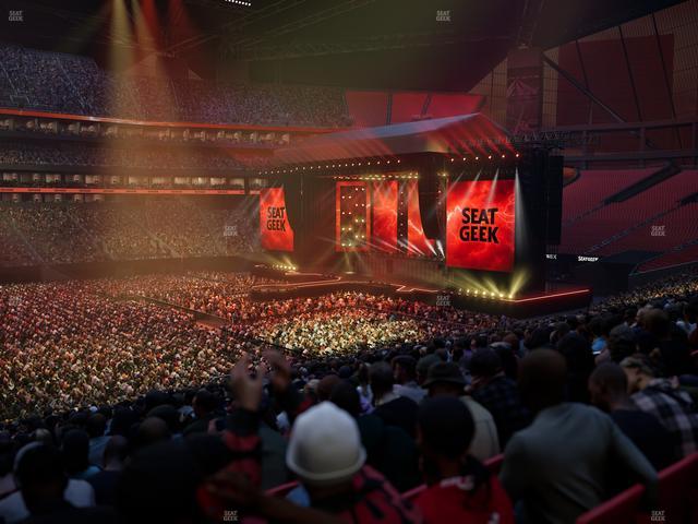 Mercedes-Benz Stadium - Section Club 112 Seat View