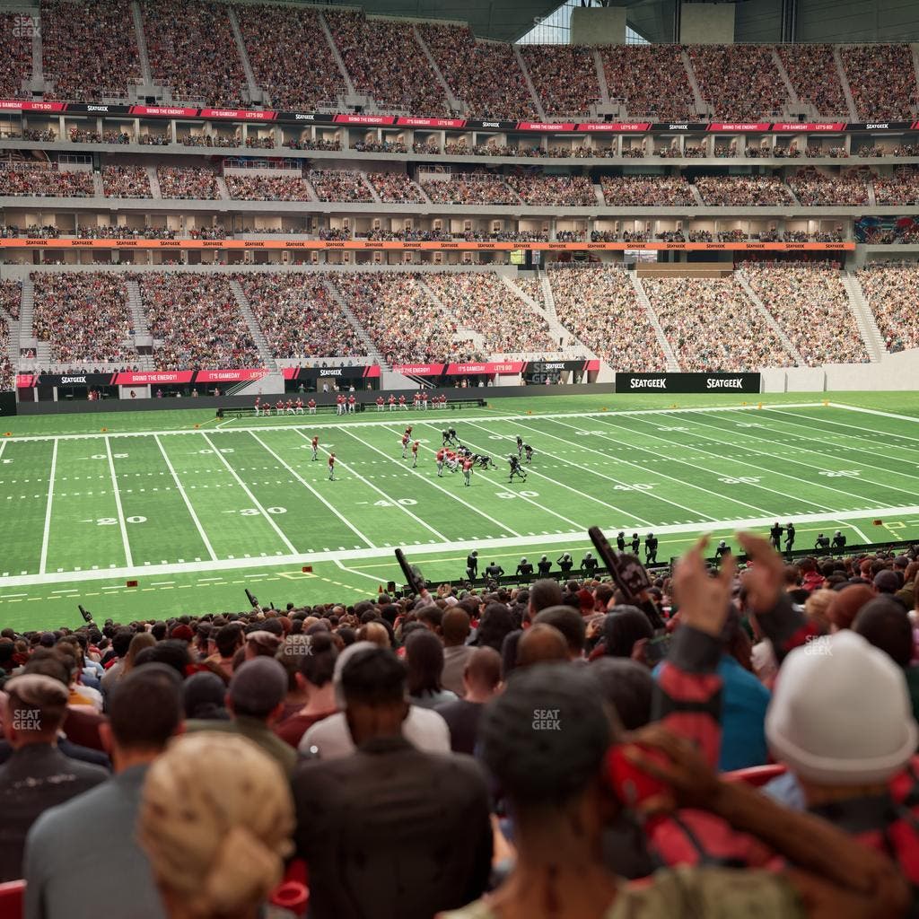 Mercedes-Benz Stadium - Section Club 112 Seat View