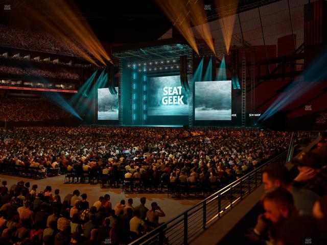 Mercedes-Benz Stadium - Section Club 112 Seat View