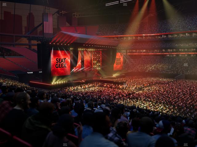 Mercedes-Benz Stadium - Section Club 126 Seat View