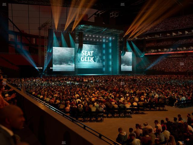 Mercedes-Benz Stadium - Section Club 126 Seat View