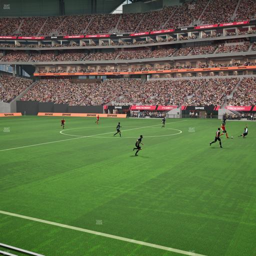 Mercedes-Benz Stadium - Section Club 126 Seat View