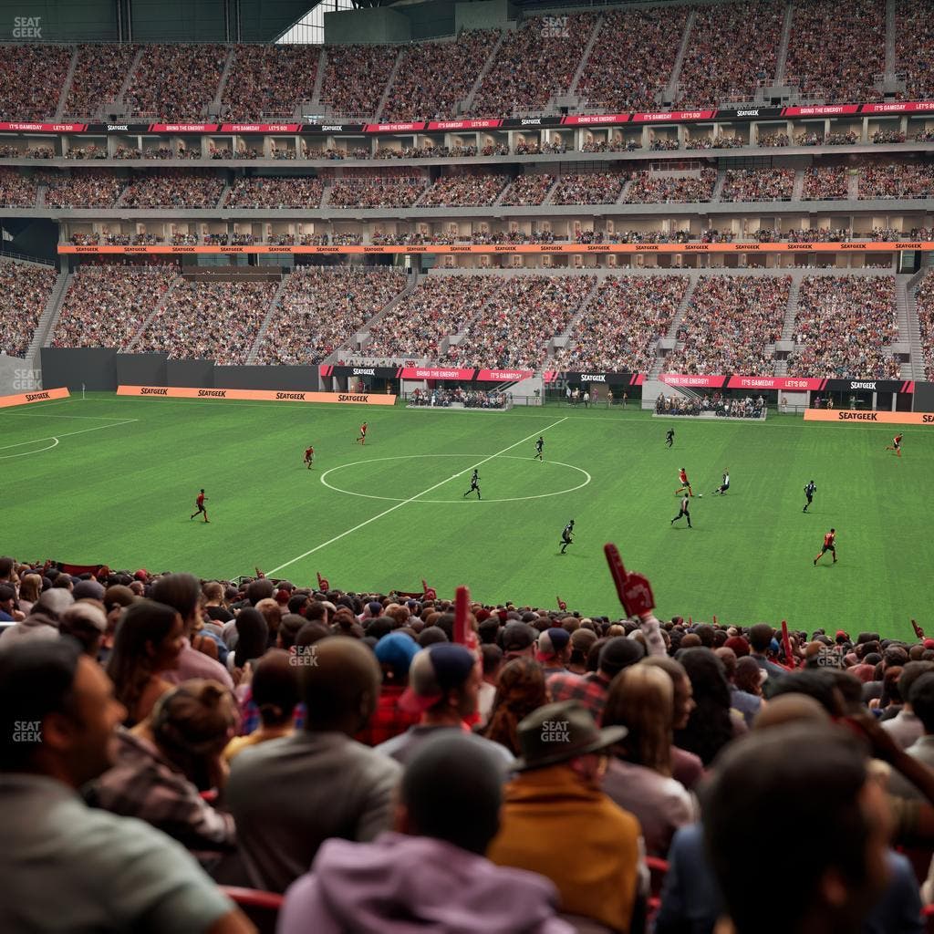 Mercedes-Benz Stadium - Section Club 126 Seat View