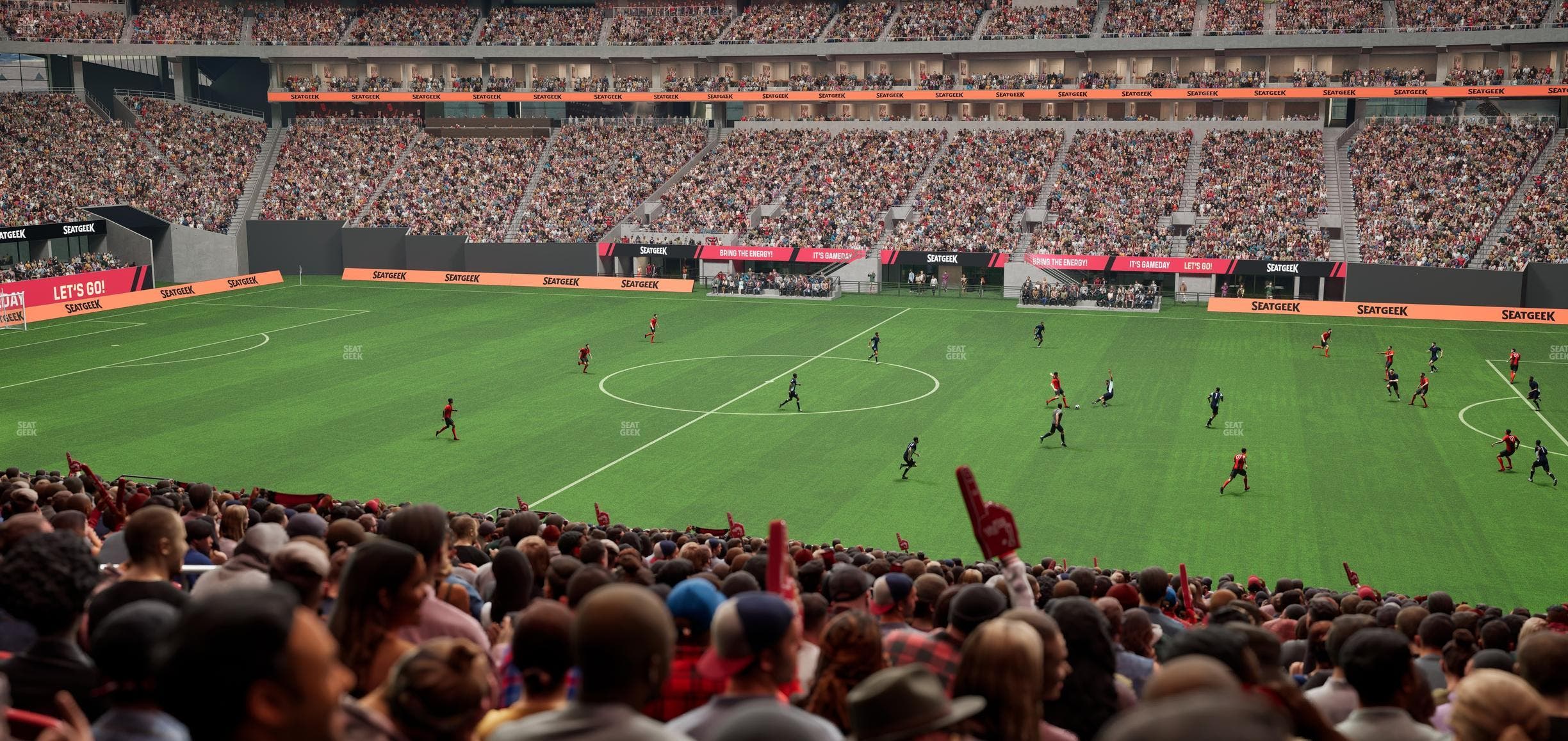 Mercedes-Benz Stadium - Section Club 126 Seat View