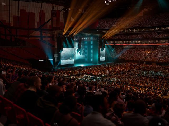 Mercedes-Benz Stadium - Section Club 126 Seat View