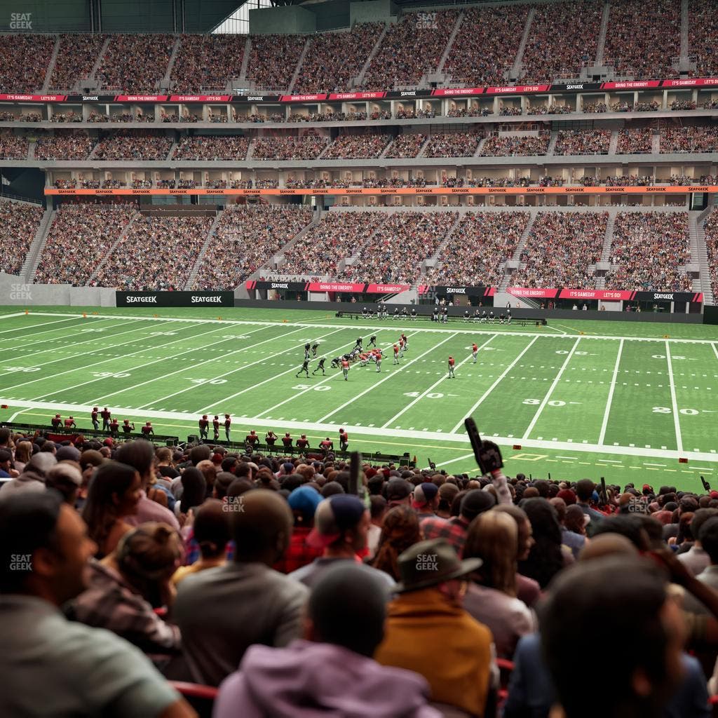 Mercedes-Benz Stadium - Section Club 126 Seat View