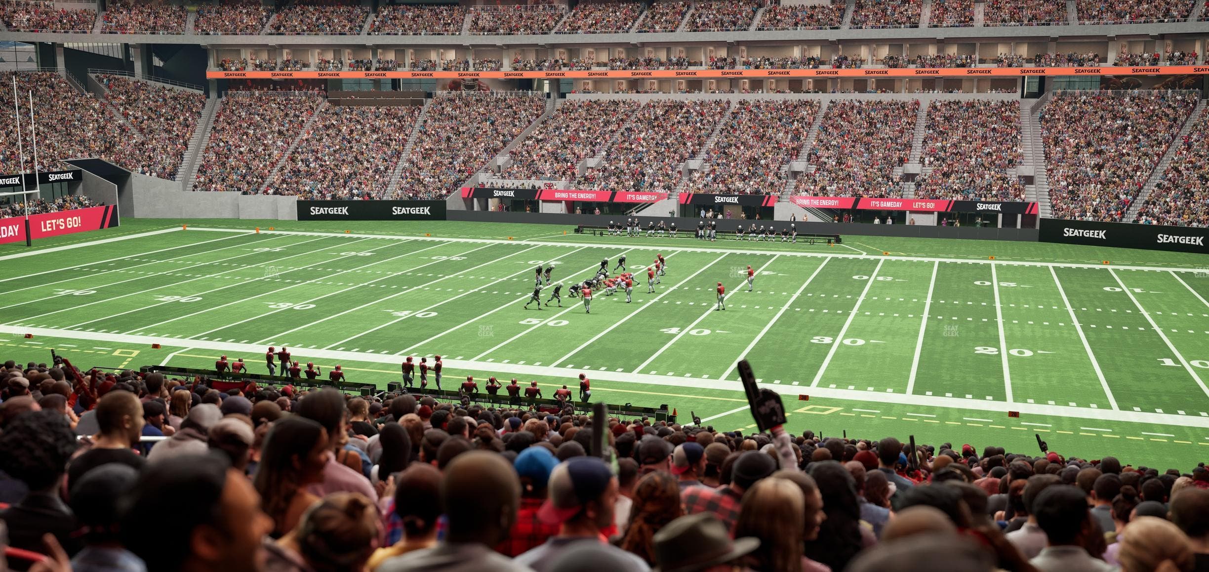 Mercedes-Benz Stadium - Section Club 126 Seat View