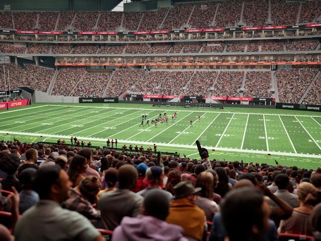 Mercedes-Benz Stadium - Section Club 126 Seat View