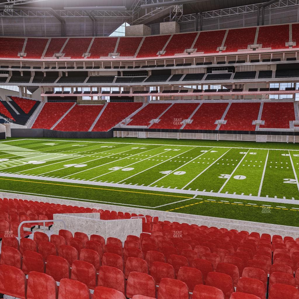 Mercedes-Benz Stadium - Section Club 126 Seat View