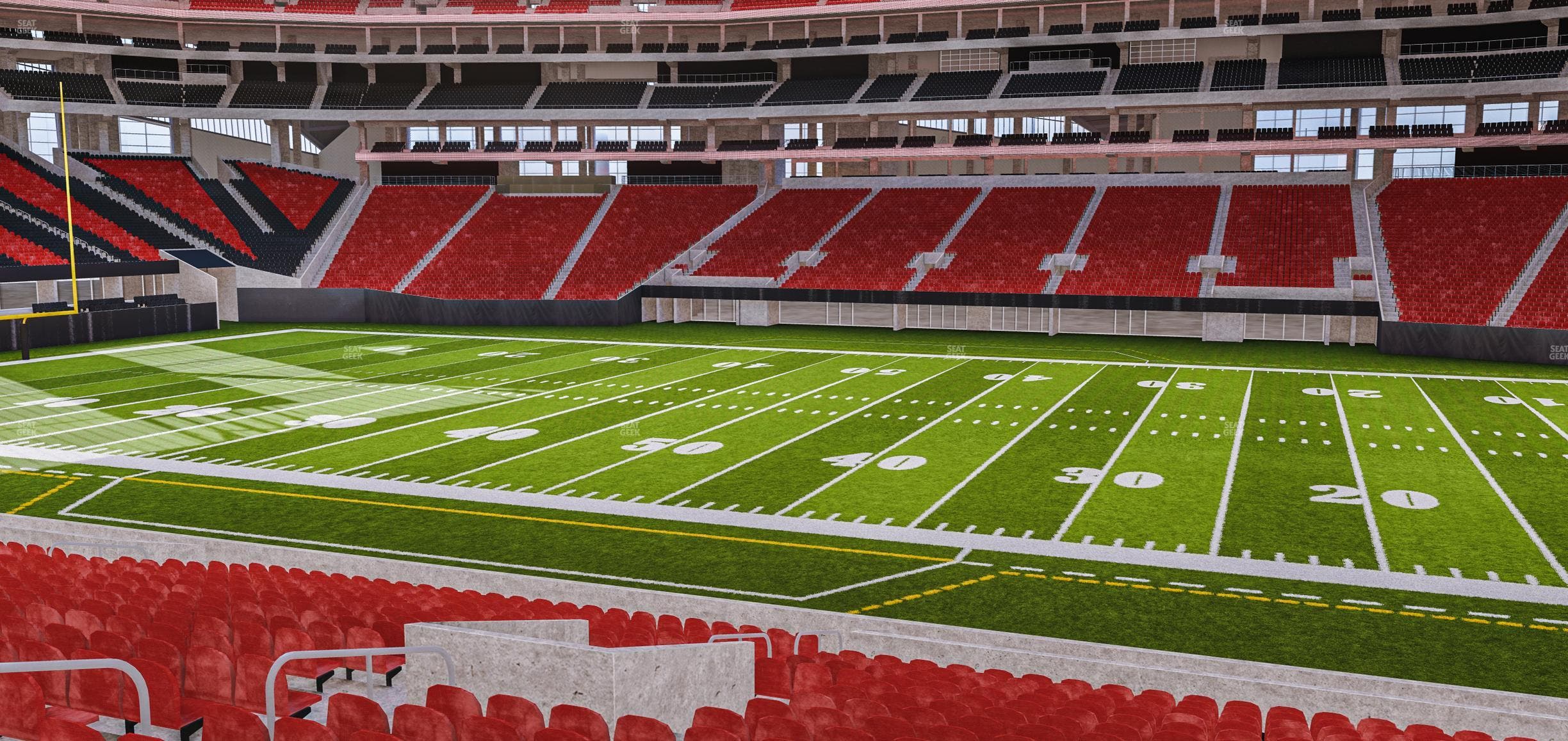 Mercedes-Benz Stadium - Section Club 126 Seat View