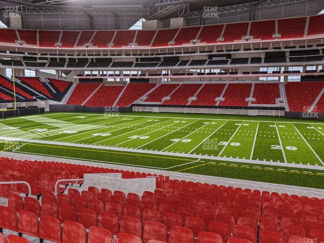Mercedes-Benz Stadium - Section Club 126 Seat View