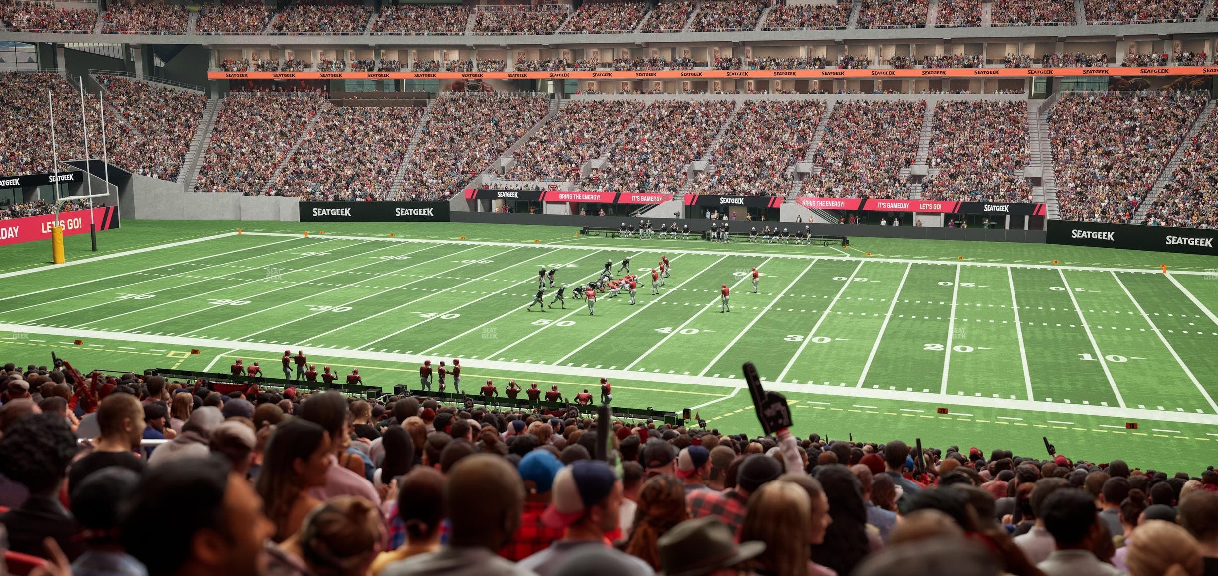 Mercedes-Benz Stadium - Section Club 126 Seat View