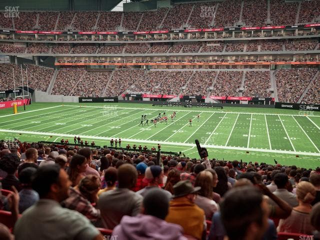 Mercedes-Benz Stadium - Section Club 126 Seat View