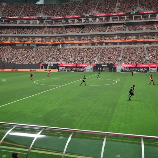 Mercedes-Benz Stadium - Section Club 127 Seat View