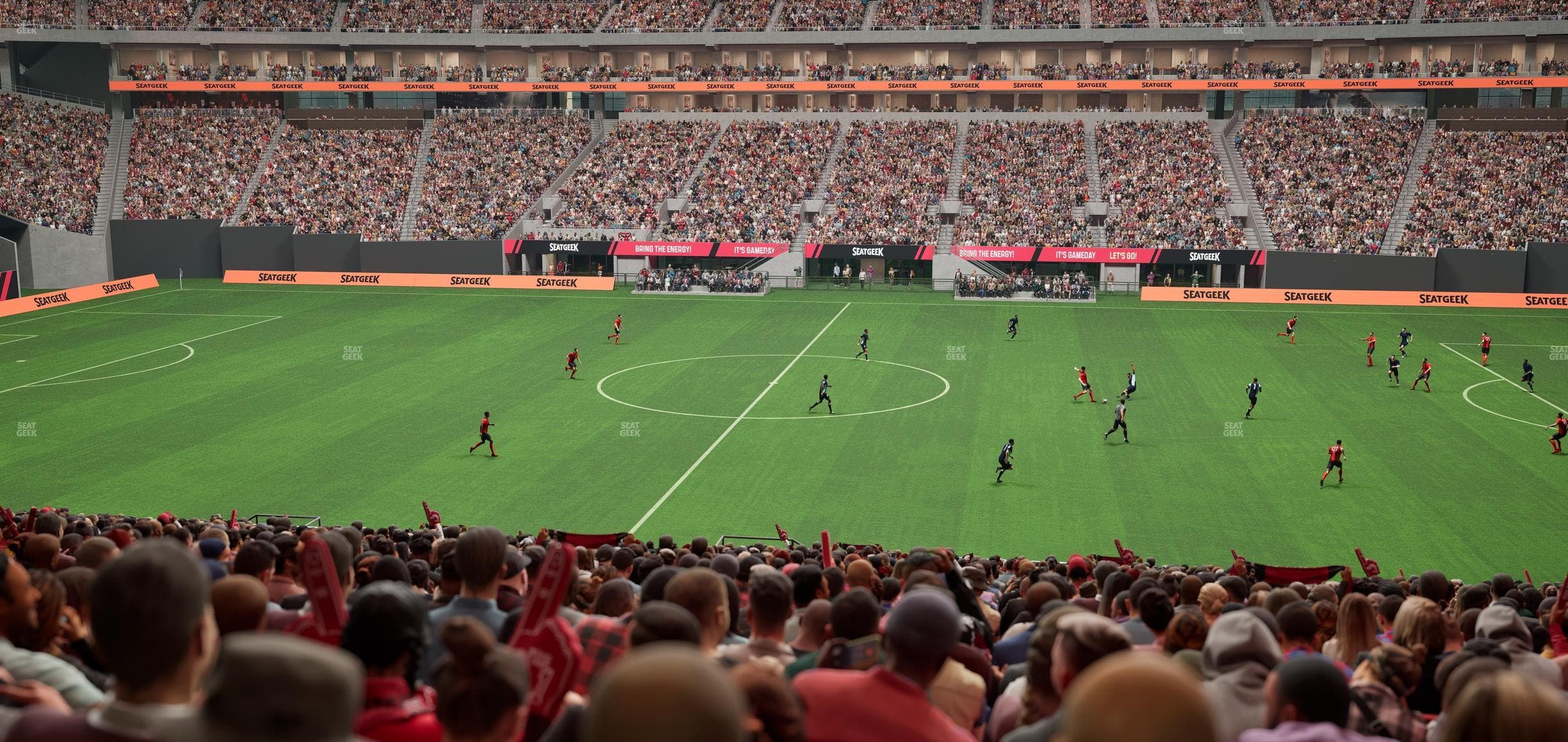 Mercedes-Benz Stadium - Section Club 127 Seat View