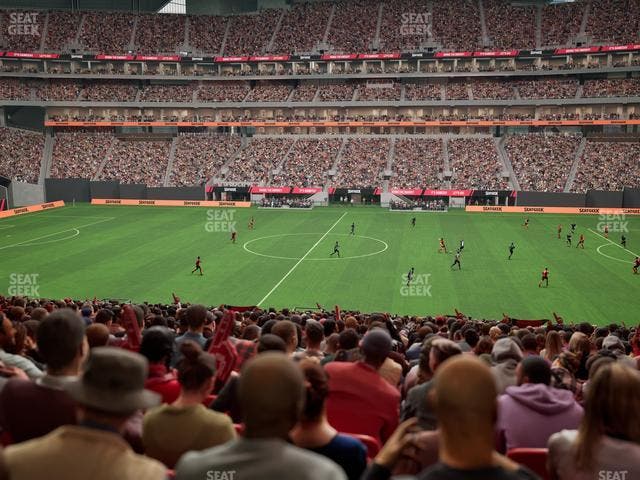 Mercedes-Benz Stadium - Section Club 127 Seat View