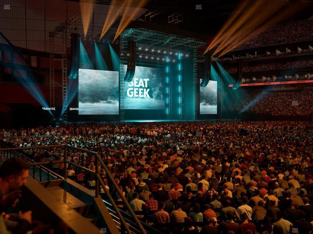 Mercedes-Benz Stadium - Section Club 127 Seat View