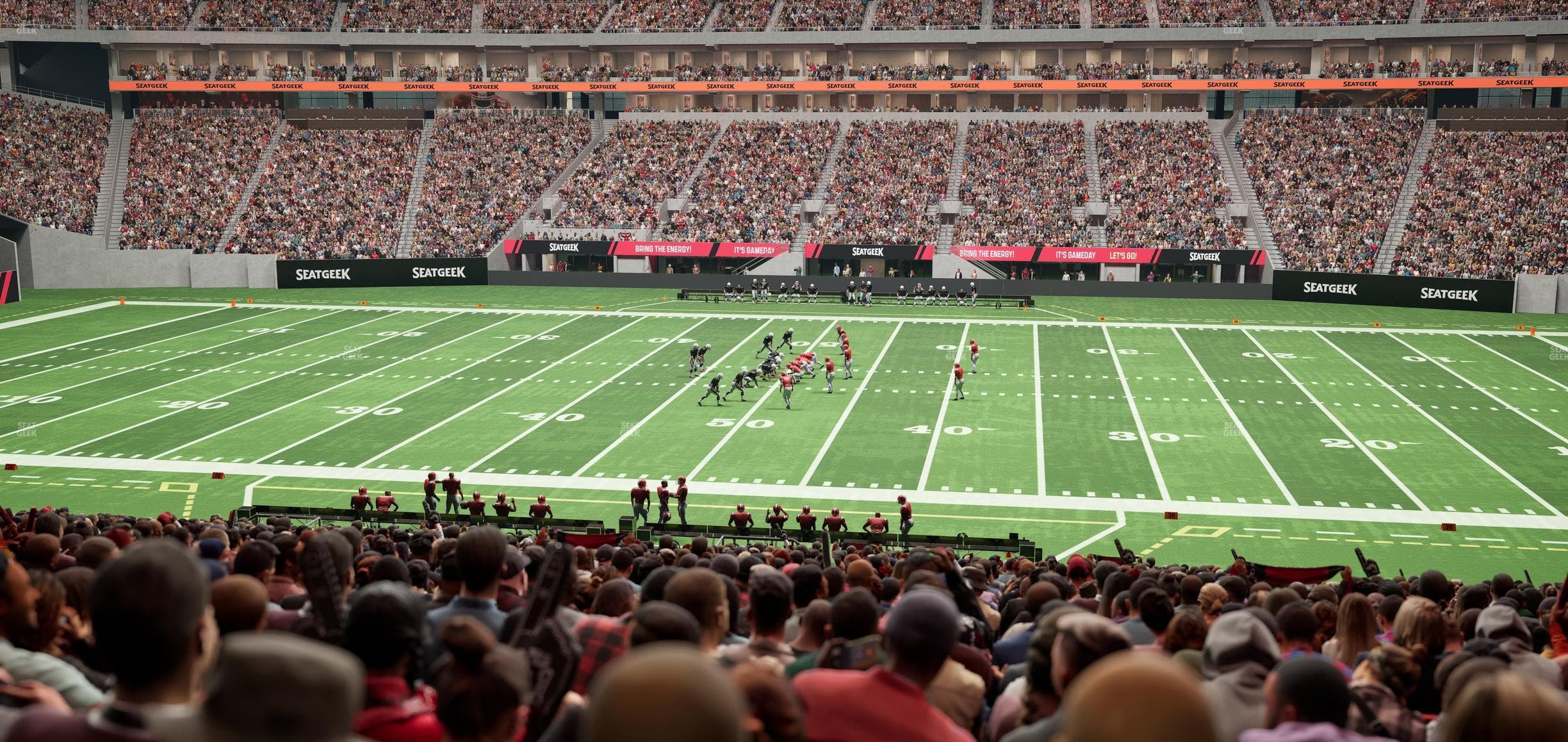 Mercedes-Benz Stadium - Section Club 127 Seat View