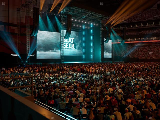 Mercedes-Benz Stadium - Section Club 128 Seat View