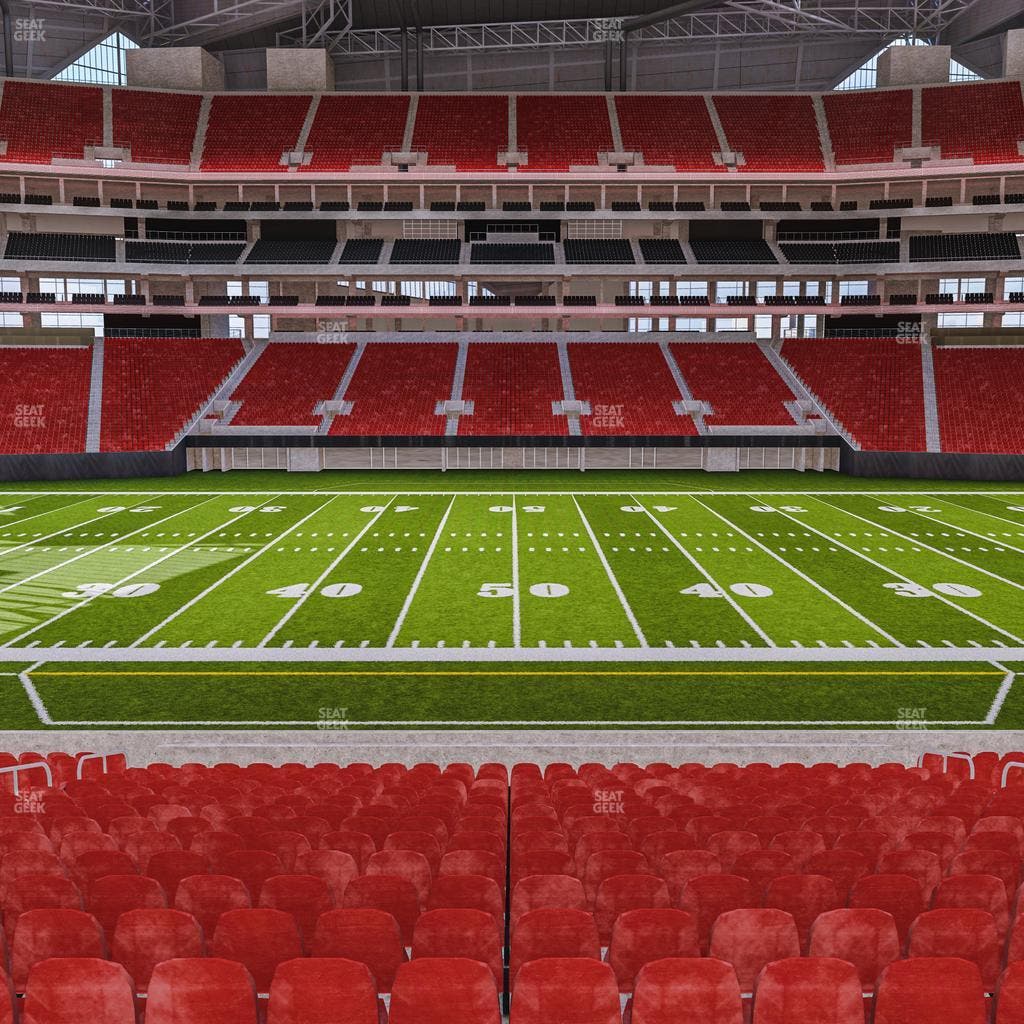 Mercedes-Benz Stadium - Section Club 128 Seat View