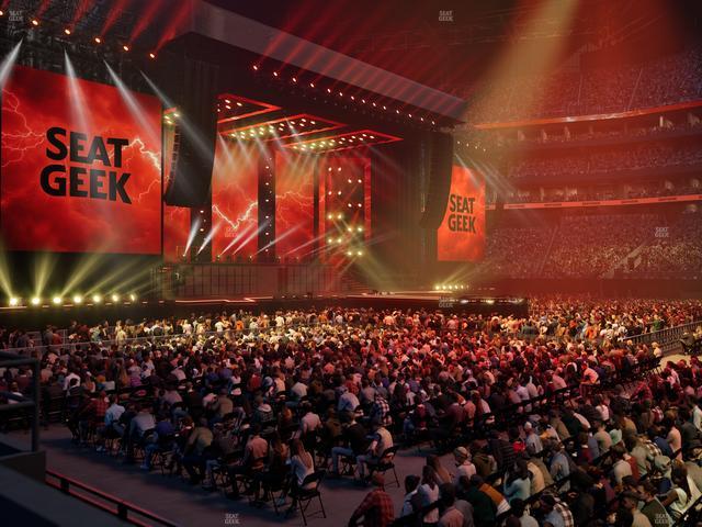 Mercedes-Benz Stadium - Section Club 128 Seat View