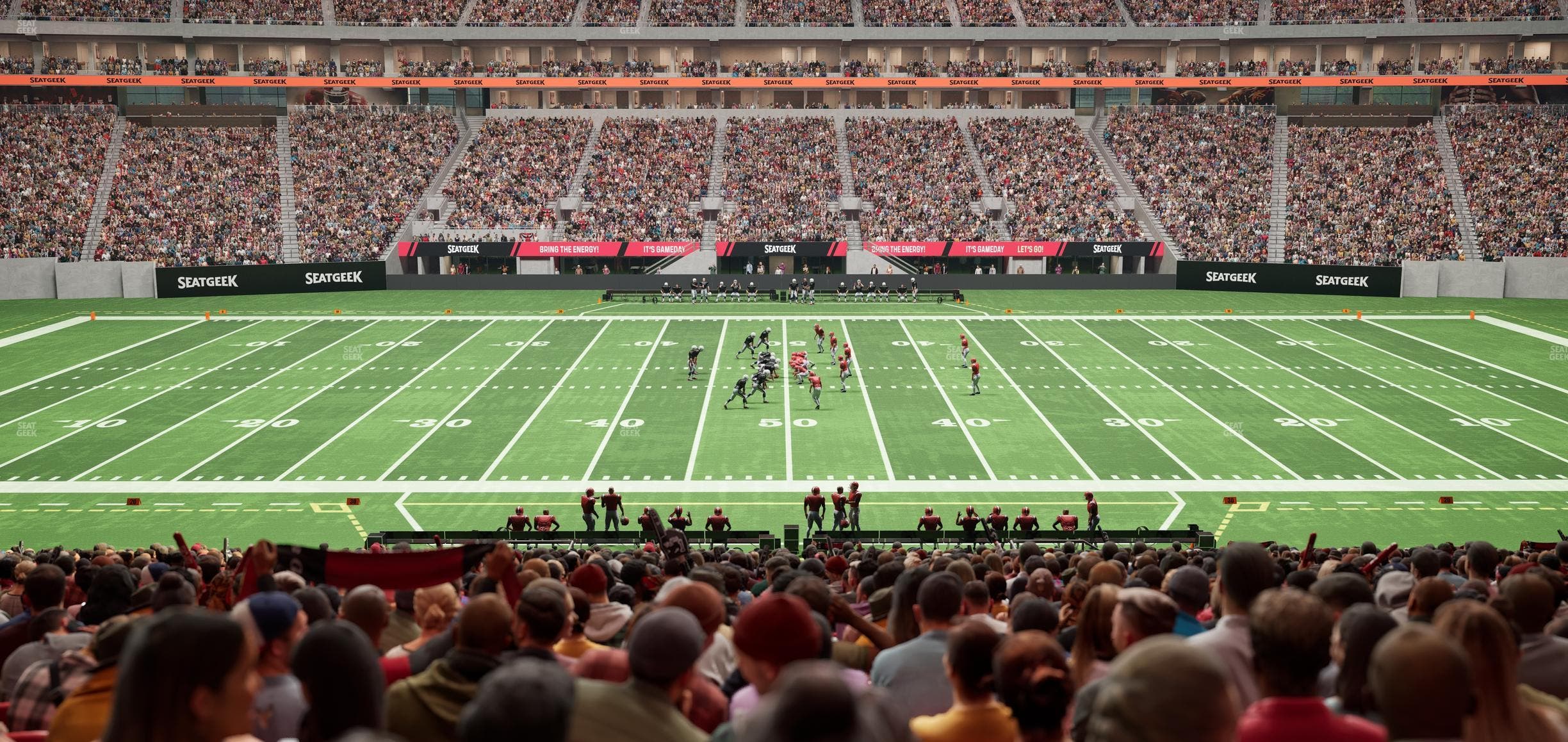 Mercedes-Benz Stadium - Section Club 128 Seat View