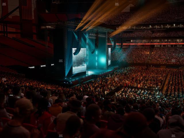 Mercedes-Benz Stadium - Section Club 129 Seat View