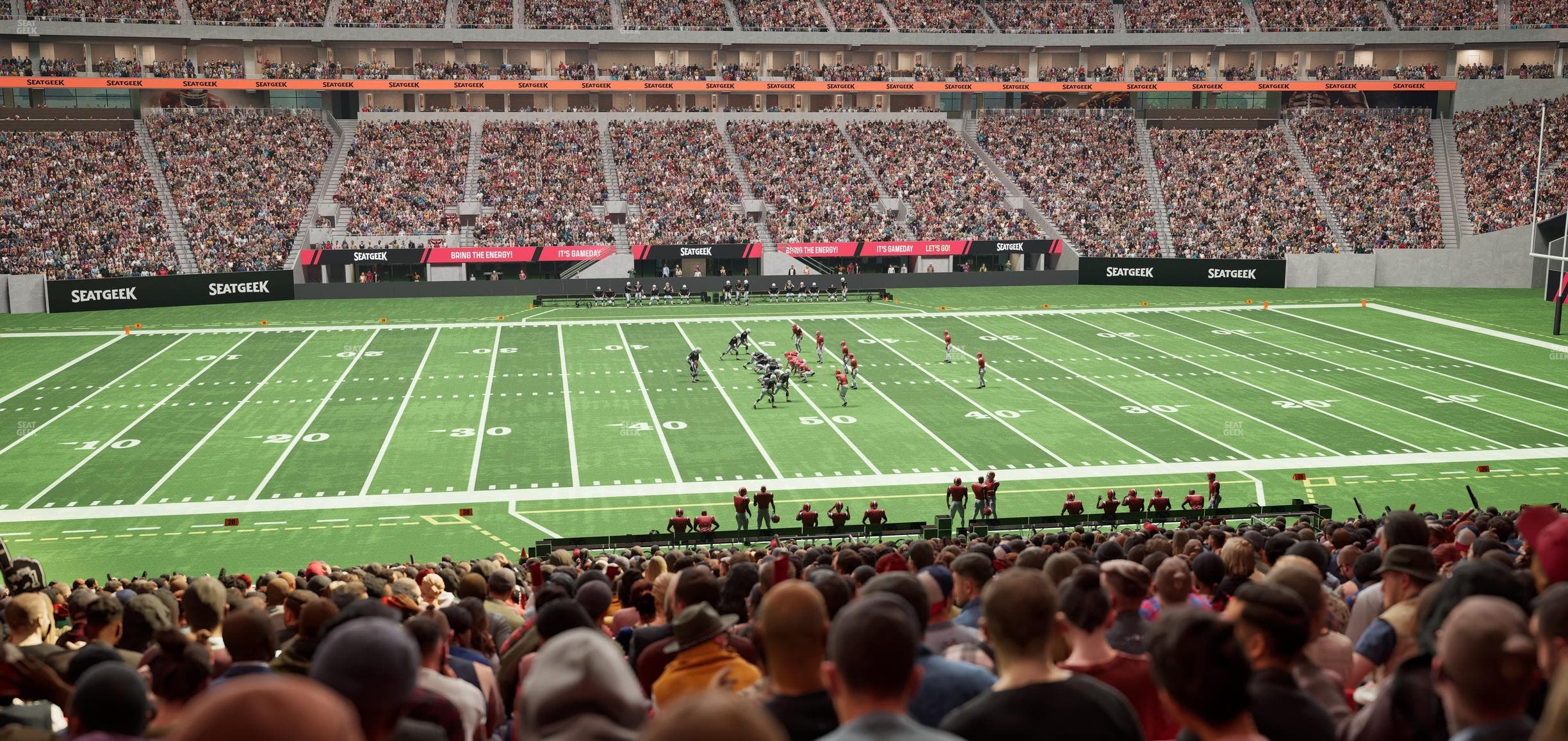 Mercedes-Benz Stadium - Section Club 129 Seat View